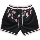 Black Cherry Blossom Shorts